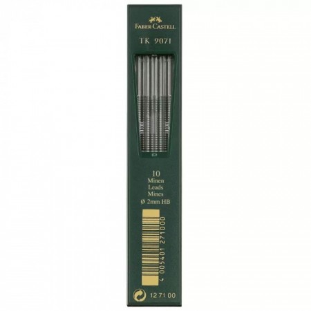 10-Pieces Lead, 2mm Tip, HB